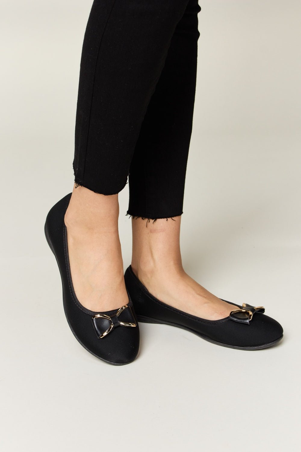 Forever Link Metal Buckle Flat Loafers - Flip Flop Dynasty
