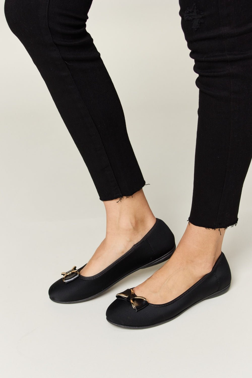 Forever Link Metal Buckle Flat Loafers - Flip Flop Dynasty