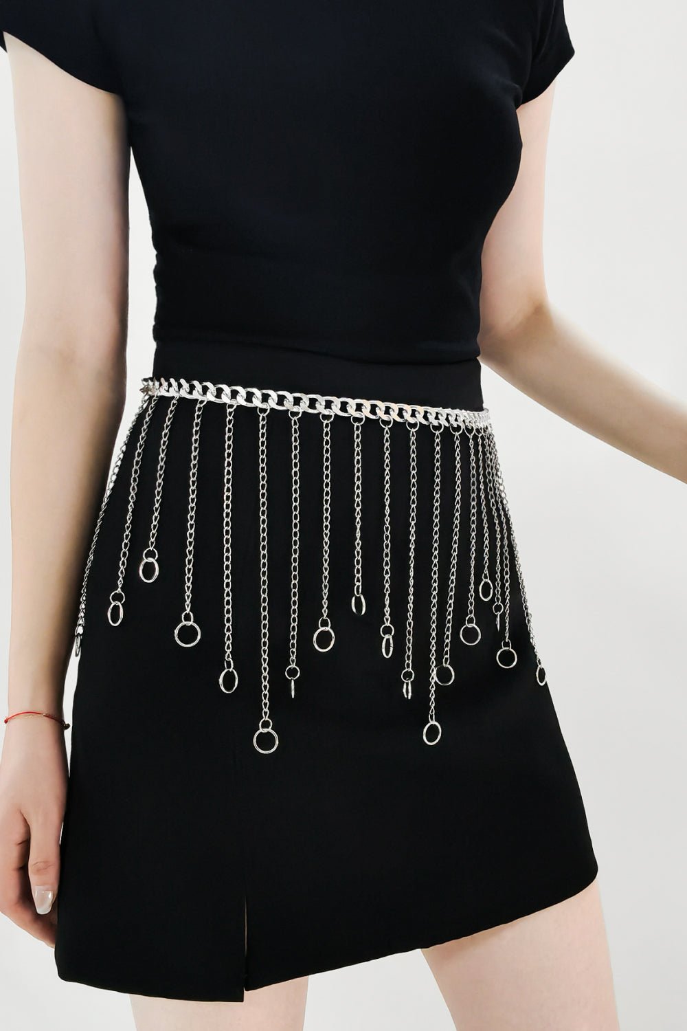 Fringe Chain Alloy Belt - Flip Flop Dynasty