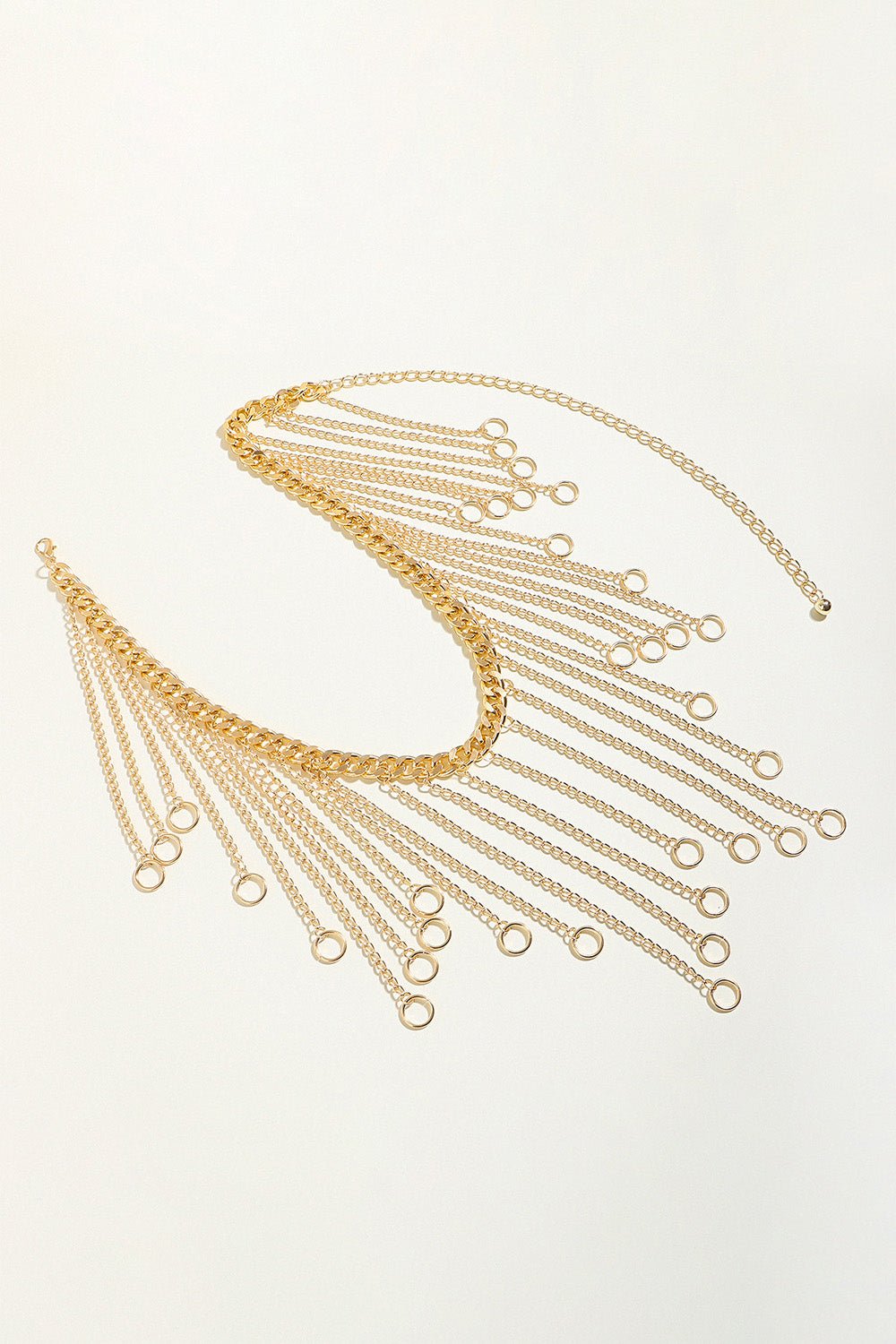 Fringe Chain Alloy Belt - Flip Flop Dynasty