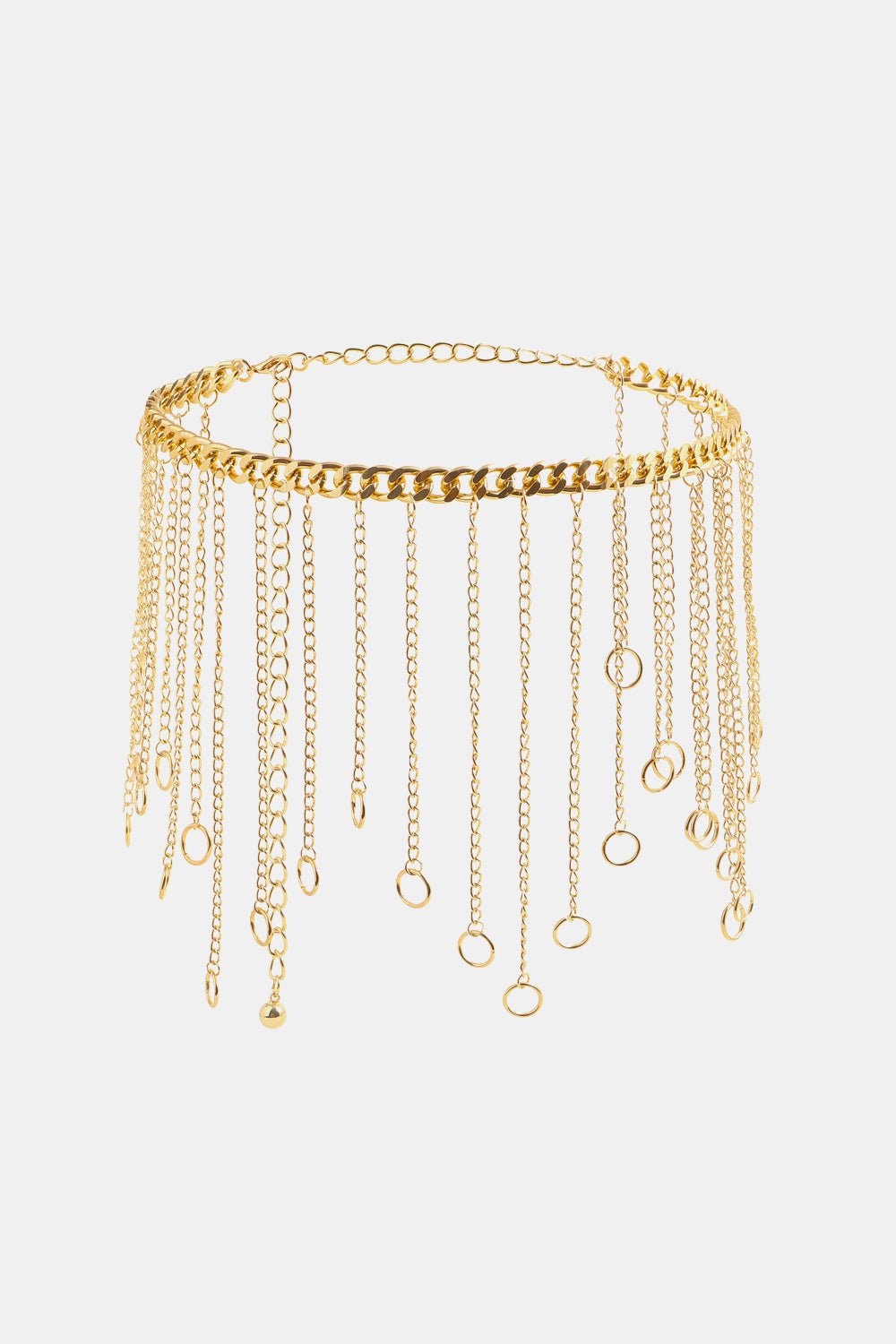 Fringe Chain Alloy Belt - Flip Flop Dynasty