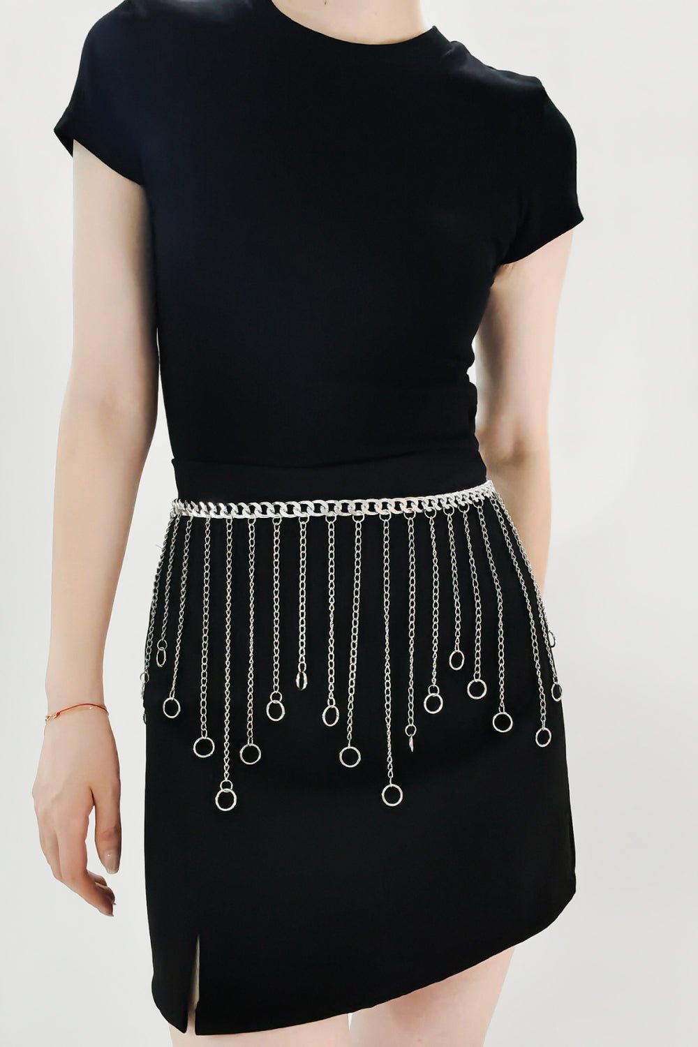 Fringe Chain Alloy Belt - Flip Flop Dynasty