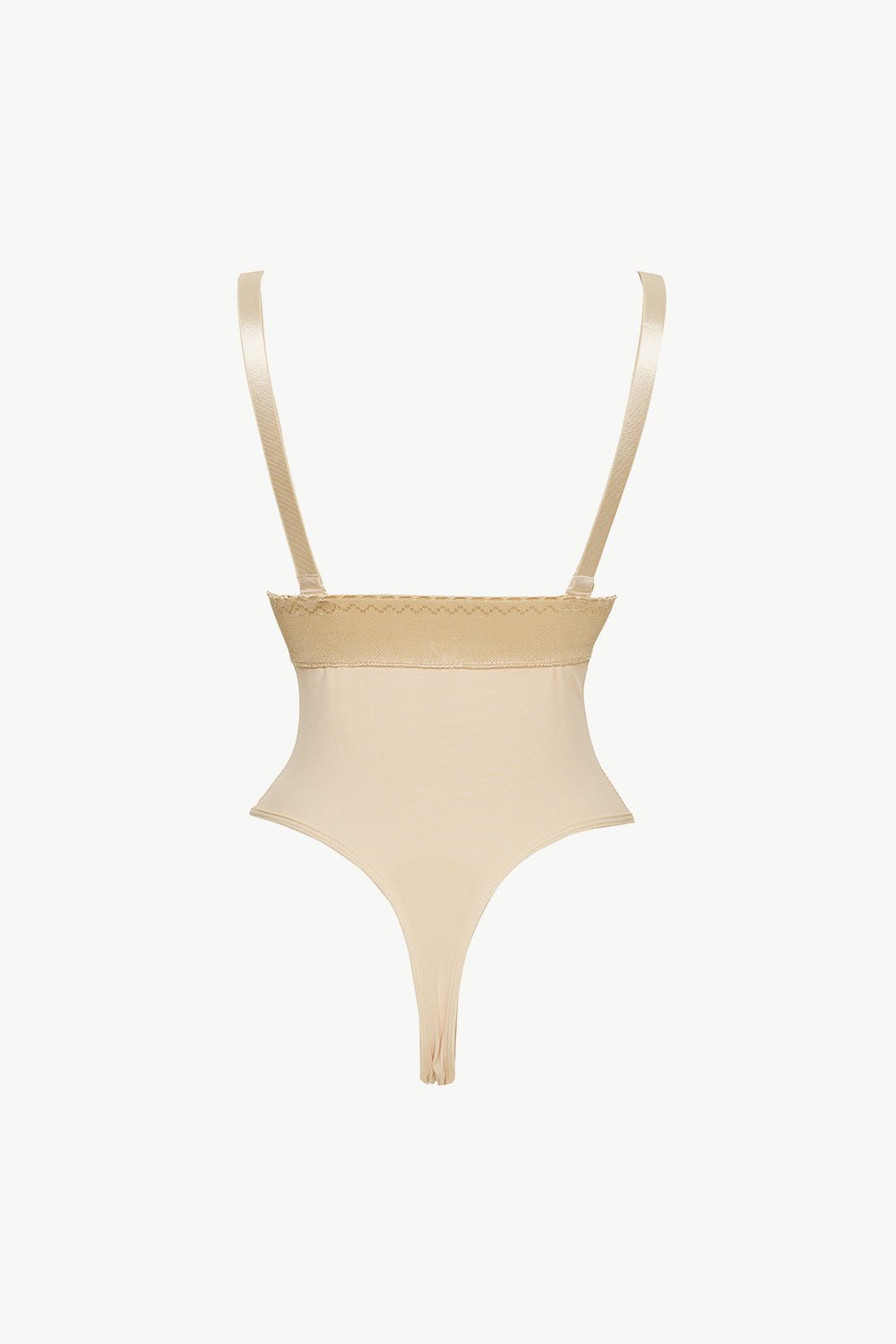 Full Size Adjustable Strap Zip - Up Shaping Bodysuit - Flip Flop Dynasty