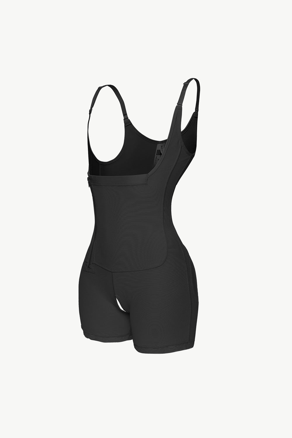 Full Size Side Zipper Under - Bust Shaping Bodysuit - Flip Flop Dynasty
