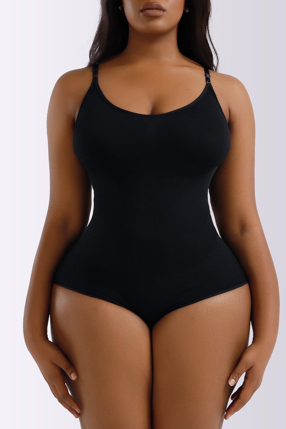 Full Size Spaghetti Strap Shaping Bodysuit - Flip Flop Dynasty