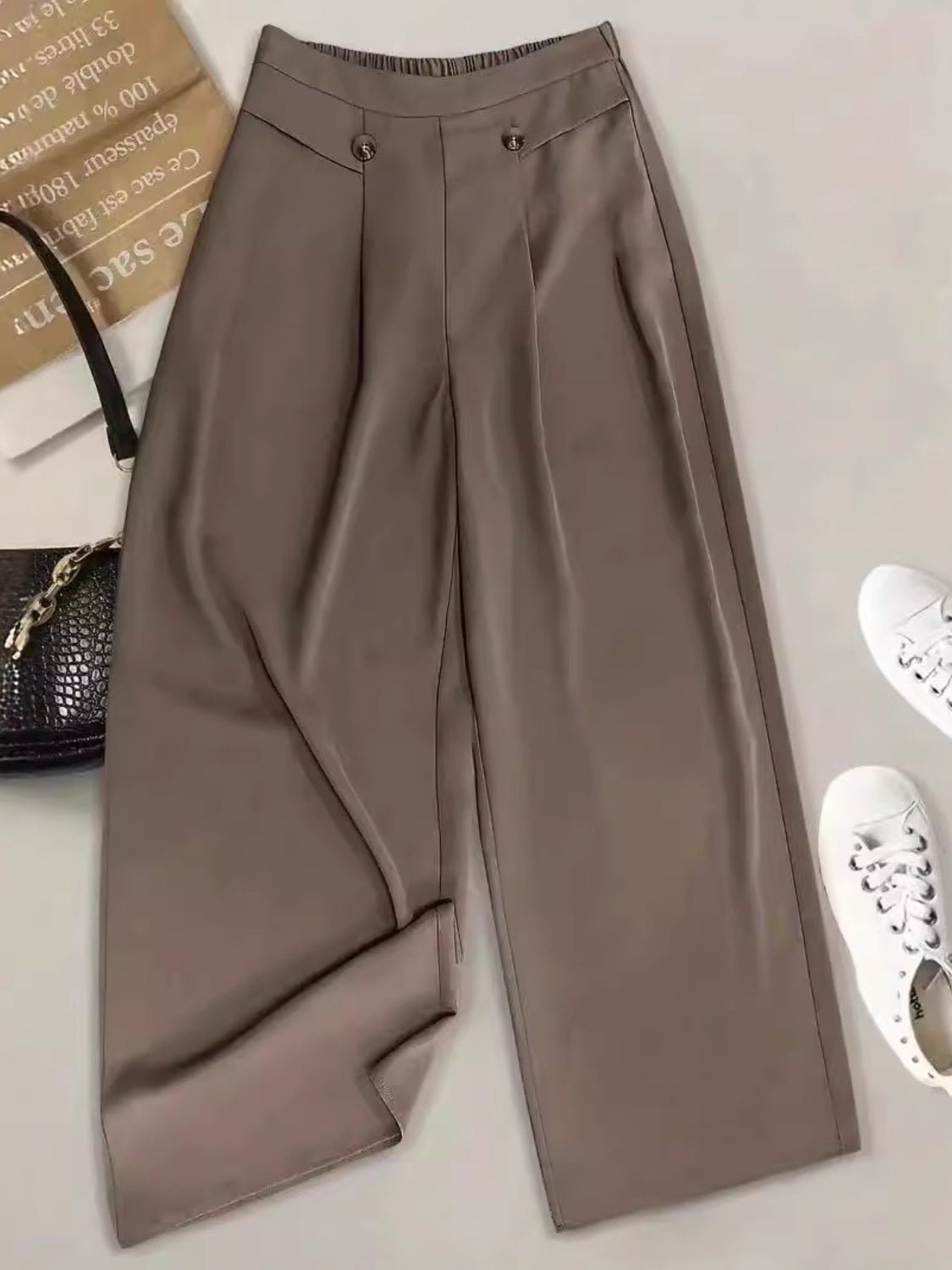 Full Size Wide Leg Pants - Flip Flop Dynasty