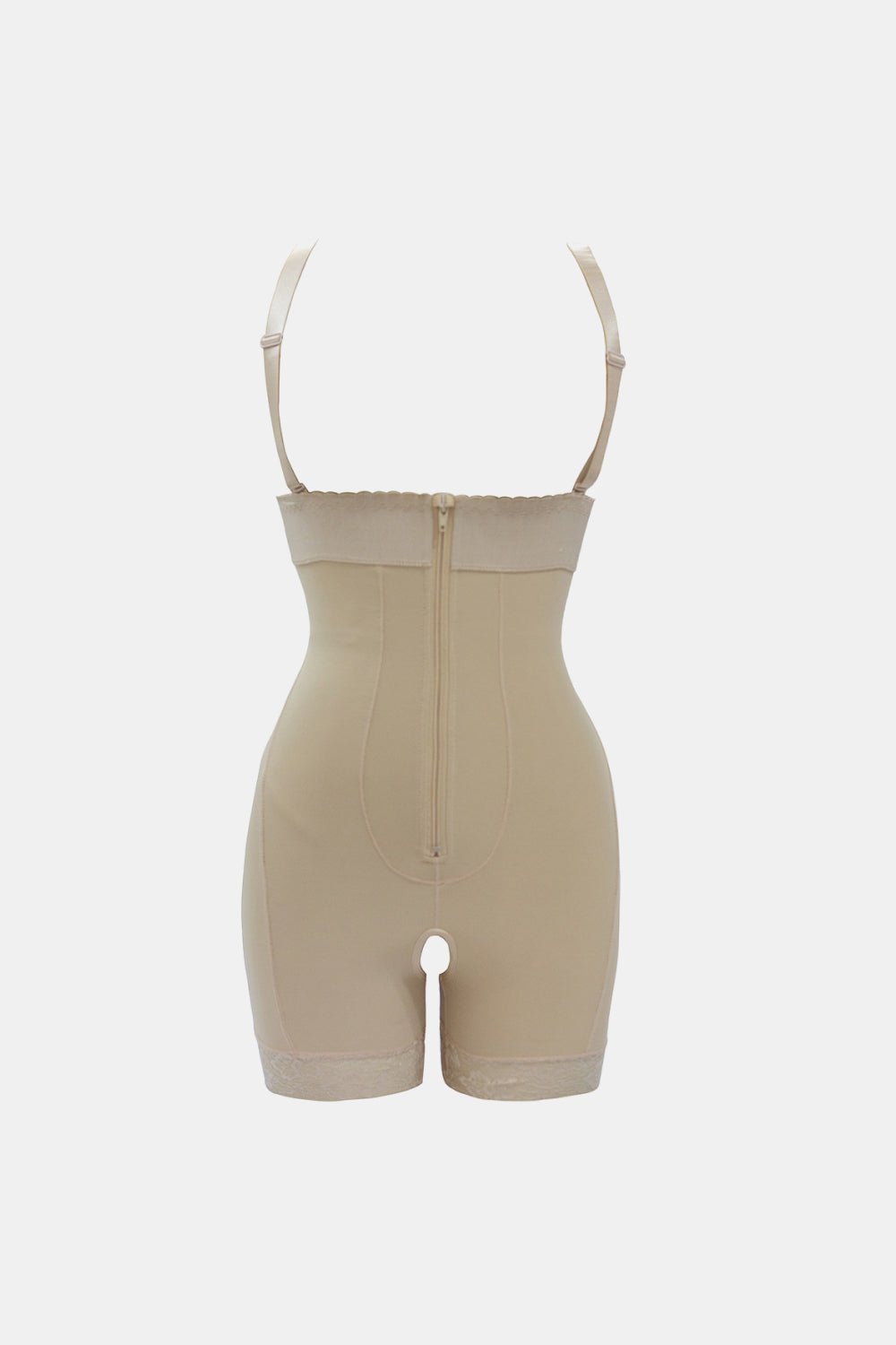 Full Size Zip Up Under - Bust Shaping Bodysuit - Flip Flop Dynasty