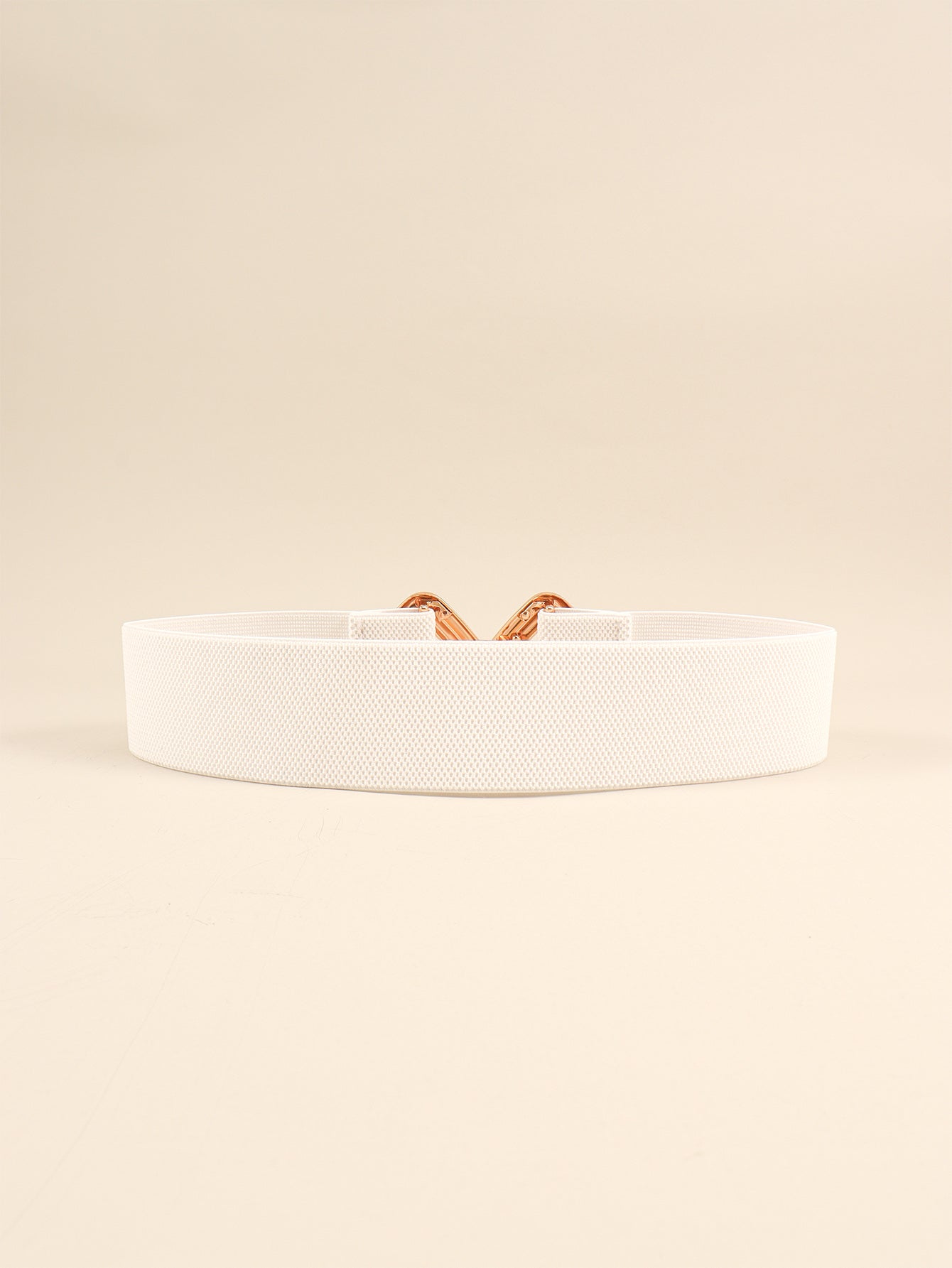 Geometric Buckle Elastic Wide Belt - Flip Flop Dynasty