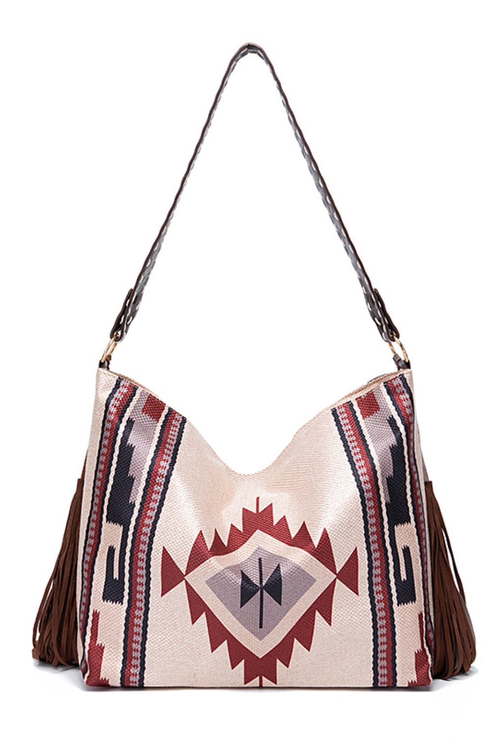 Geometric Canvas Tote Bag - Flip Flop Dynasty