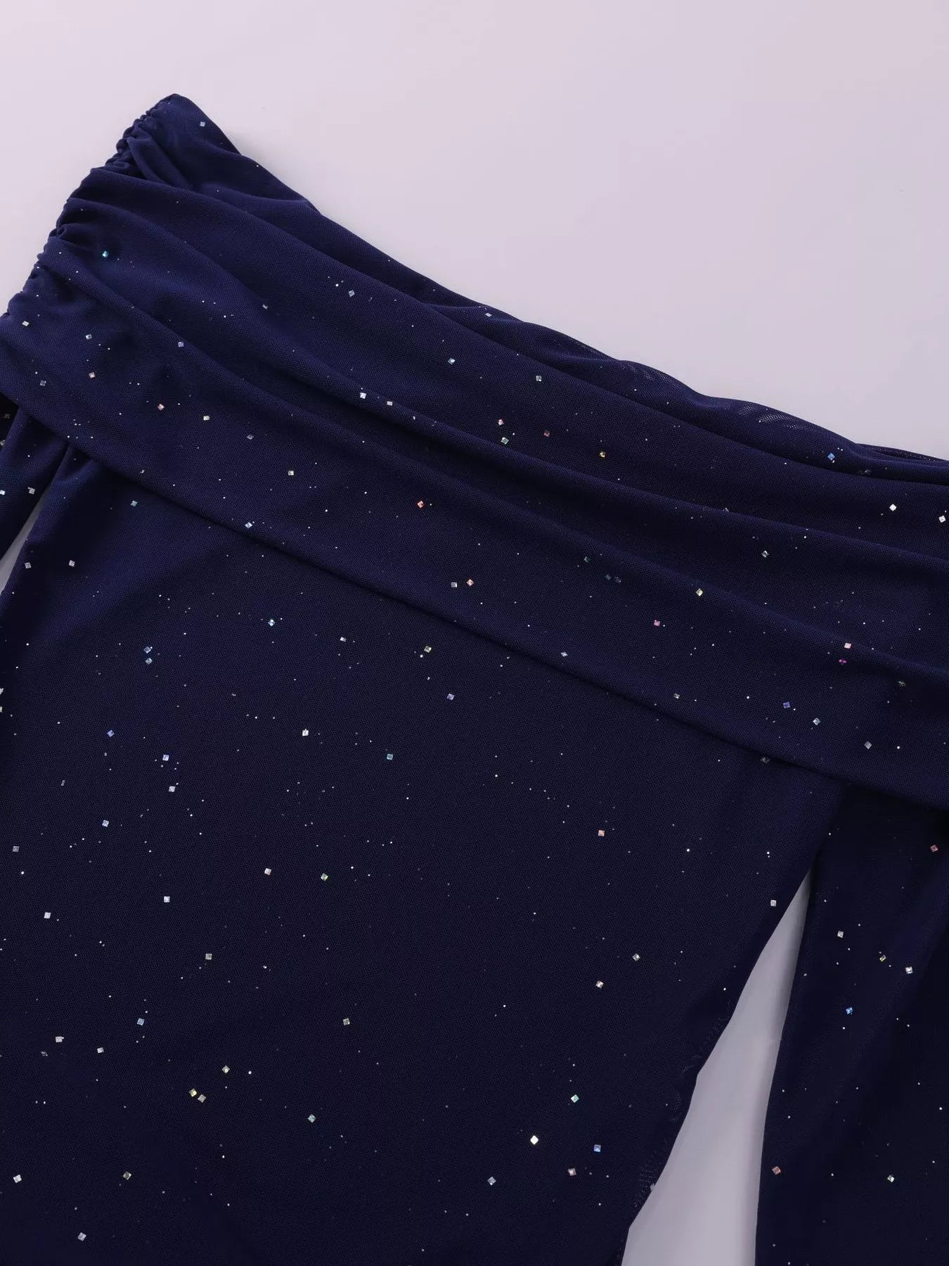 Glitter Off-Shoulder Maxi Dress - Flip Flop Dynasty