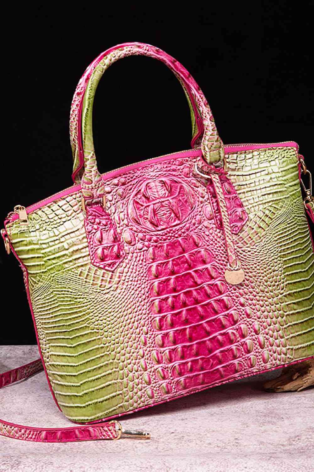 Gradient PU Leather Handbag - Flip Flop Dynasty
