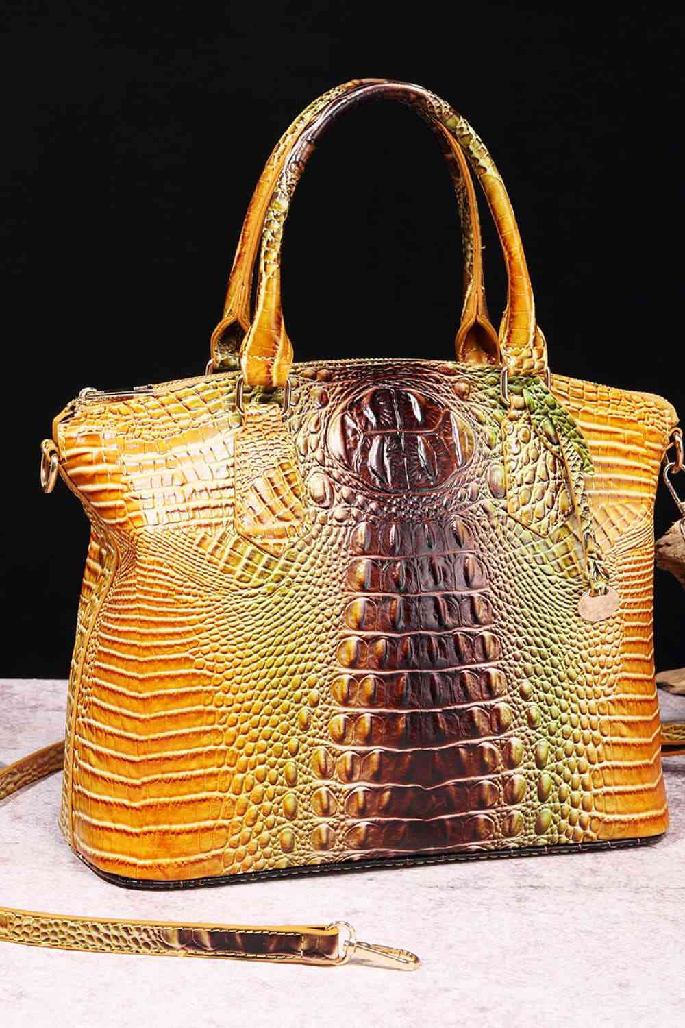 Gradient PU Leather Handbag - Flip Flop Dynasty
