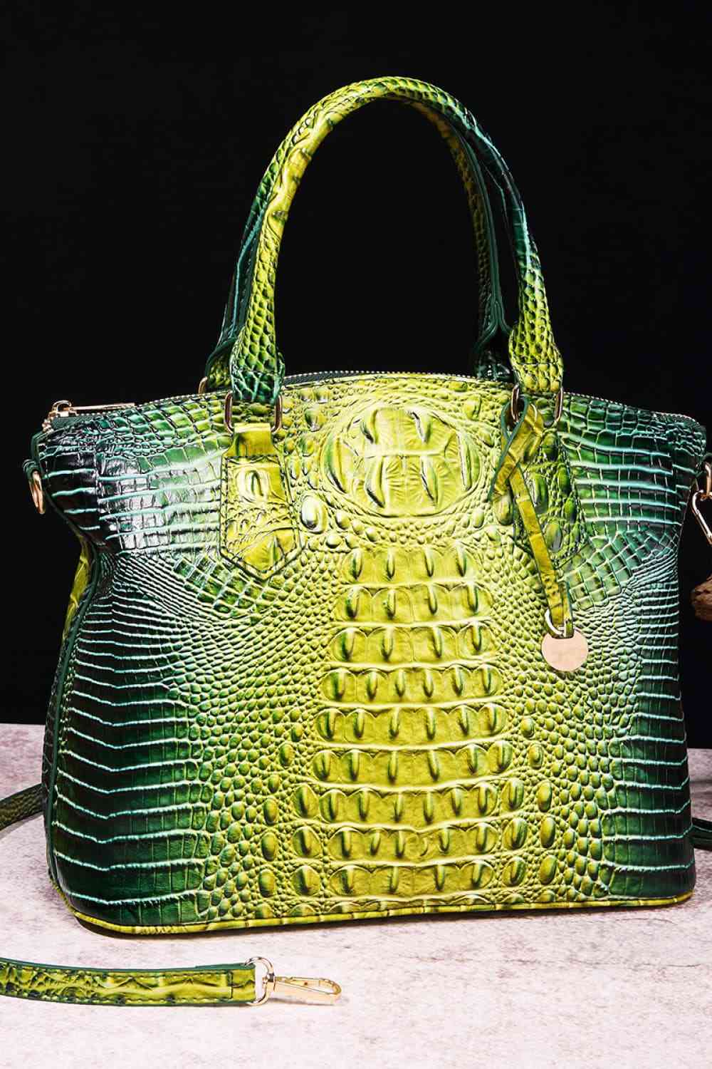 Gradient PU Leather Handbag - Flip Flop Dynasty