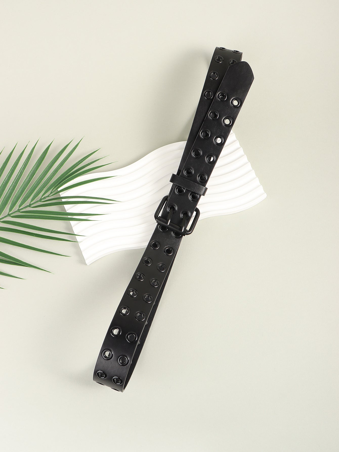 Grommet PU Leather Belt - Flip Flop Dynasty