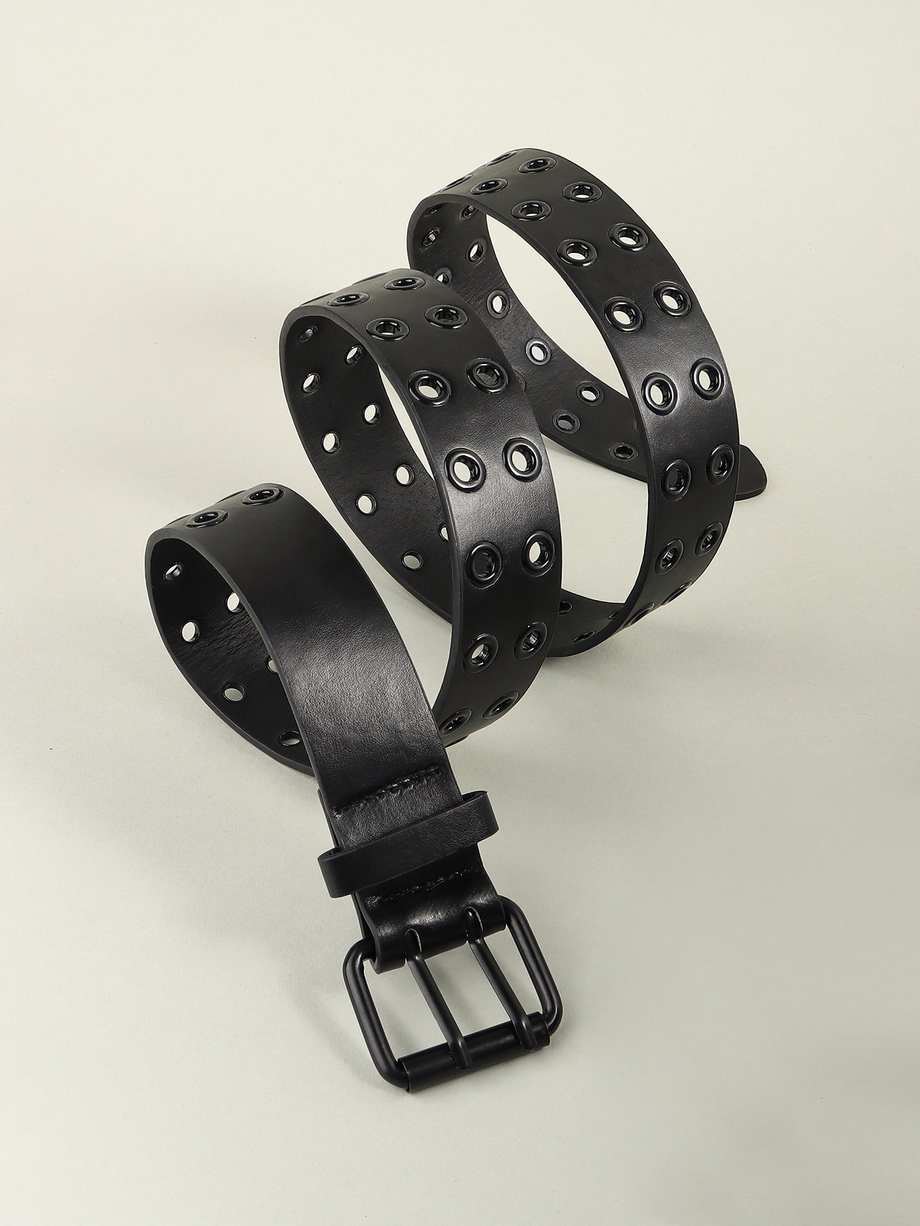 Grommet PU Leather Belt - Flip Flop Dynasty