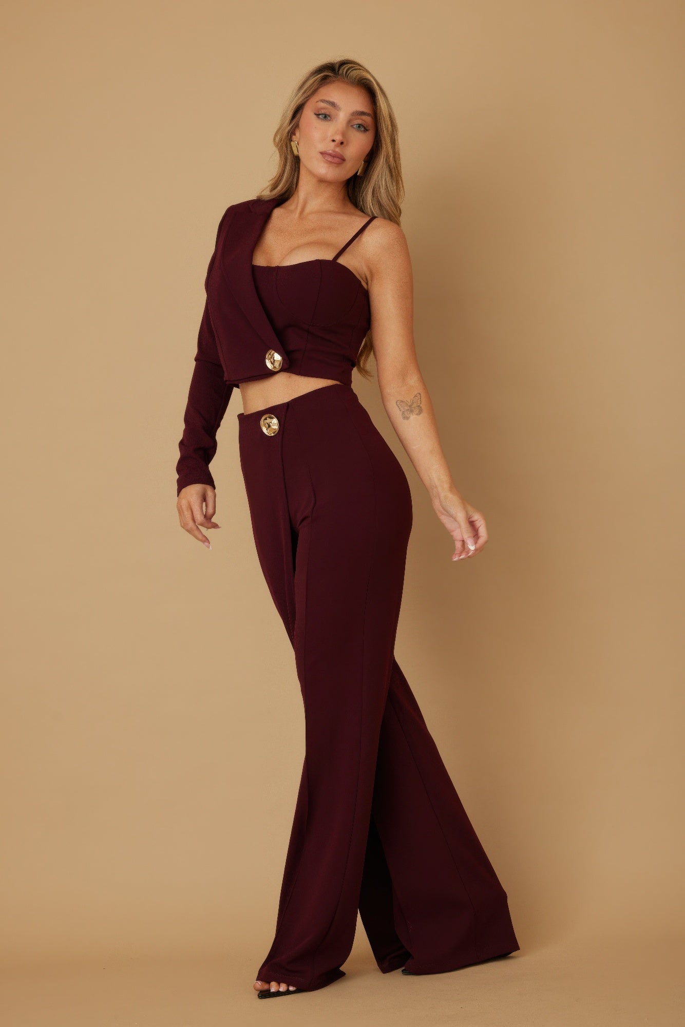 Half Sleeve Two Piece Sets - Flip Flop Dynasty