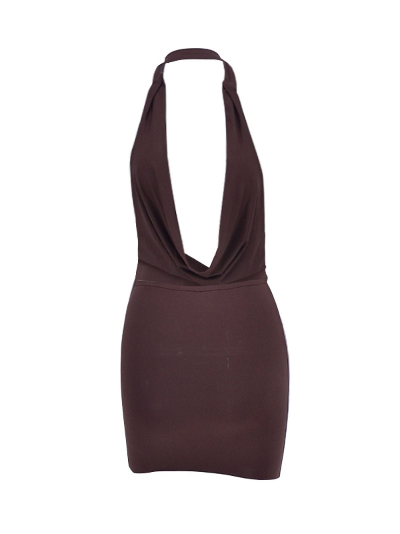 Halter Neck Mini Dress - Flip Flop Dynasty