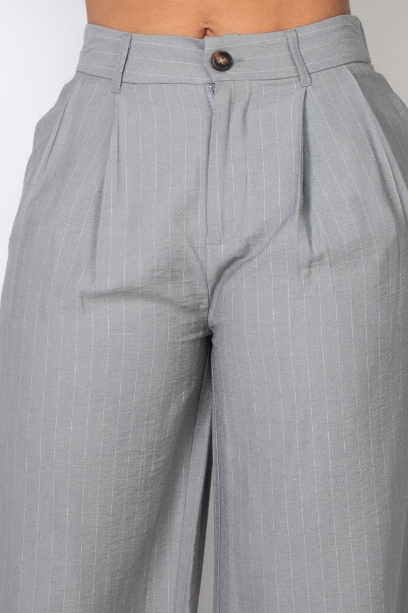 High - rise Stripe Wide Leg Pants - Flip Flop Dynasty