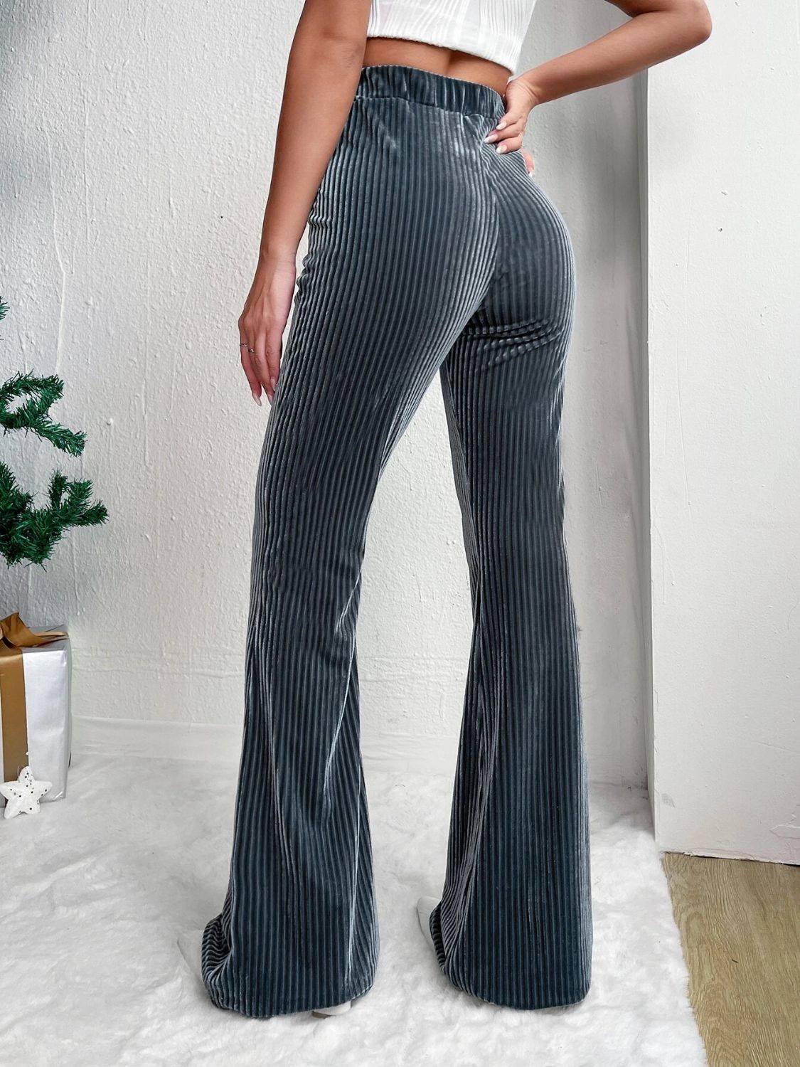High Waist Flare Pants - Flip Flop Dynasty