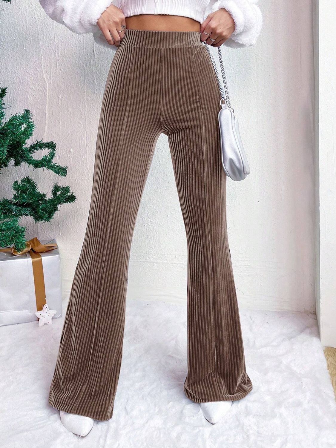 High Waist Flare Pants - Flip Flop Dynasty