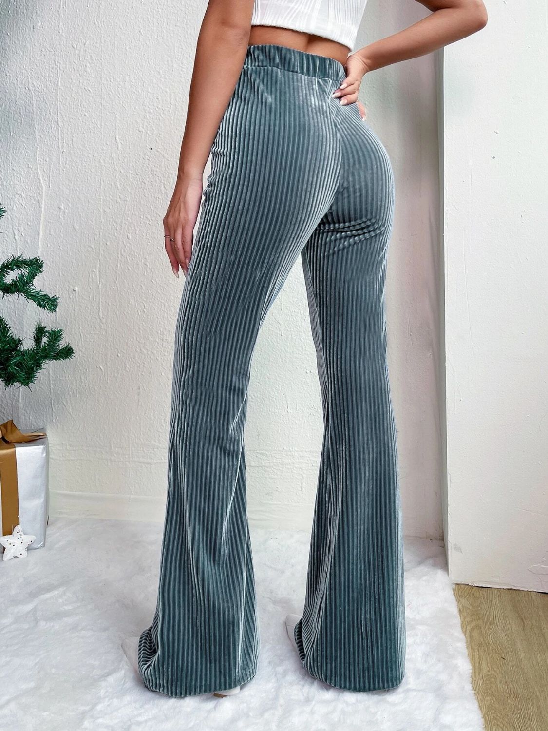 High Waist Flare Pants - Flip Flop Dynasty