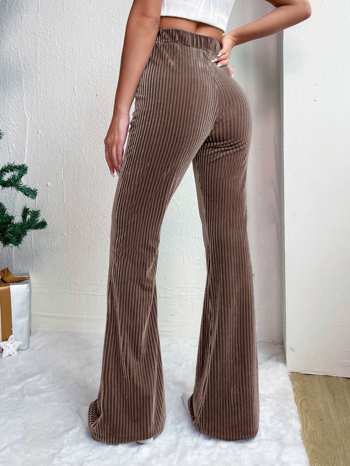High Waist Flare Pants - Flip Flop Dynasty