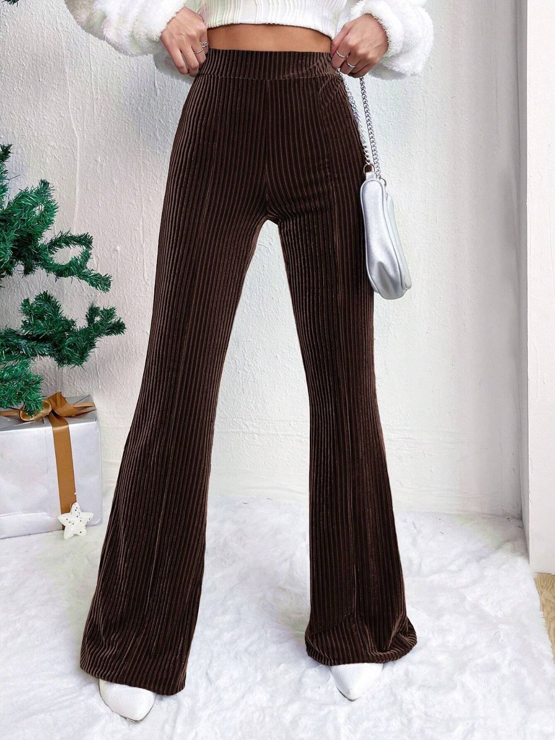 High Waist Flare Pants - Flip Flop Dynasty