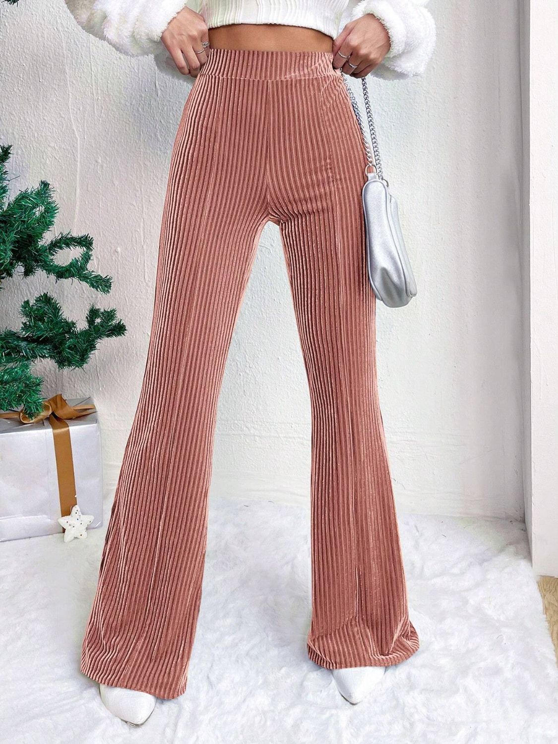 High Waist Flare Pants - Flip Flop Dynasty