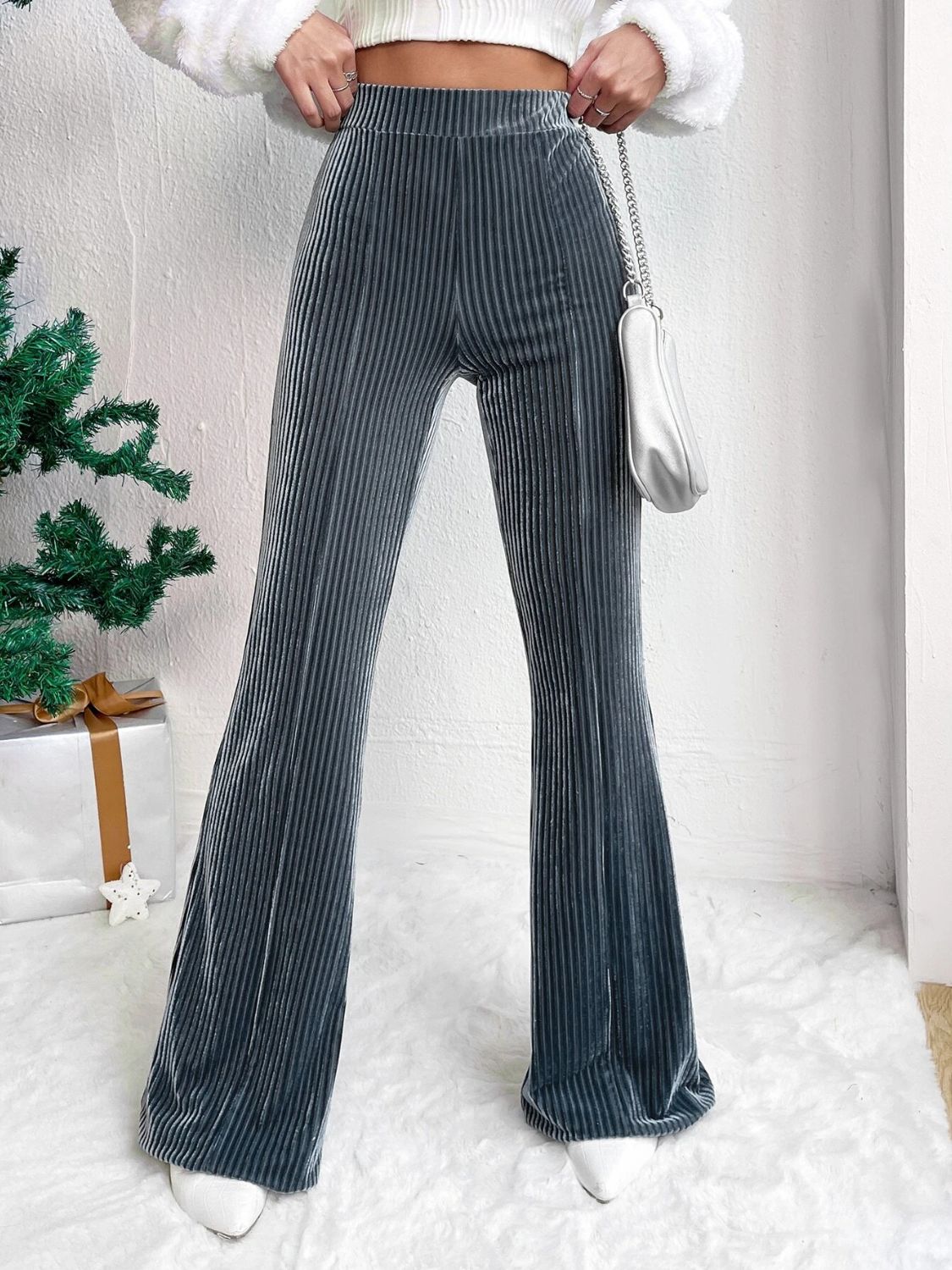 High Waist Flare Pants - Flip Flop Dynasty