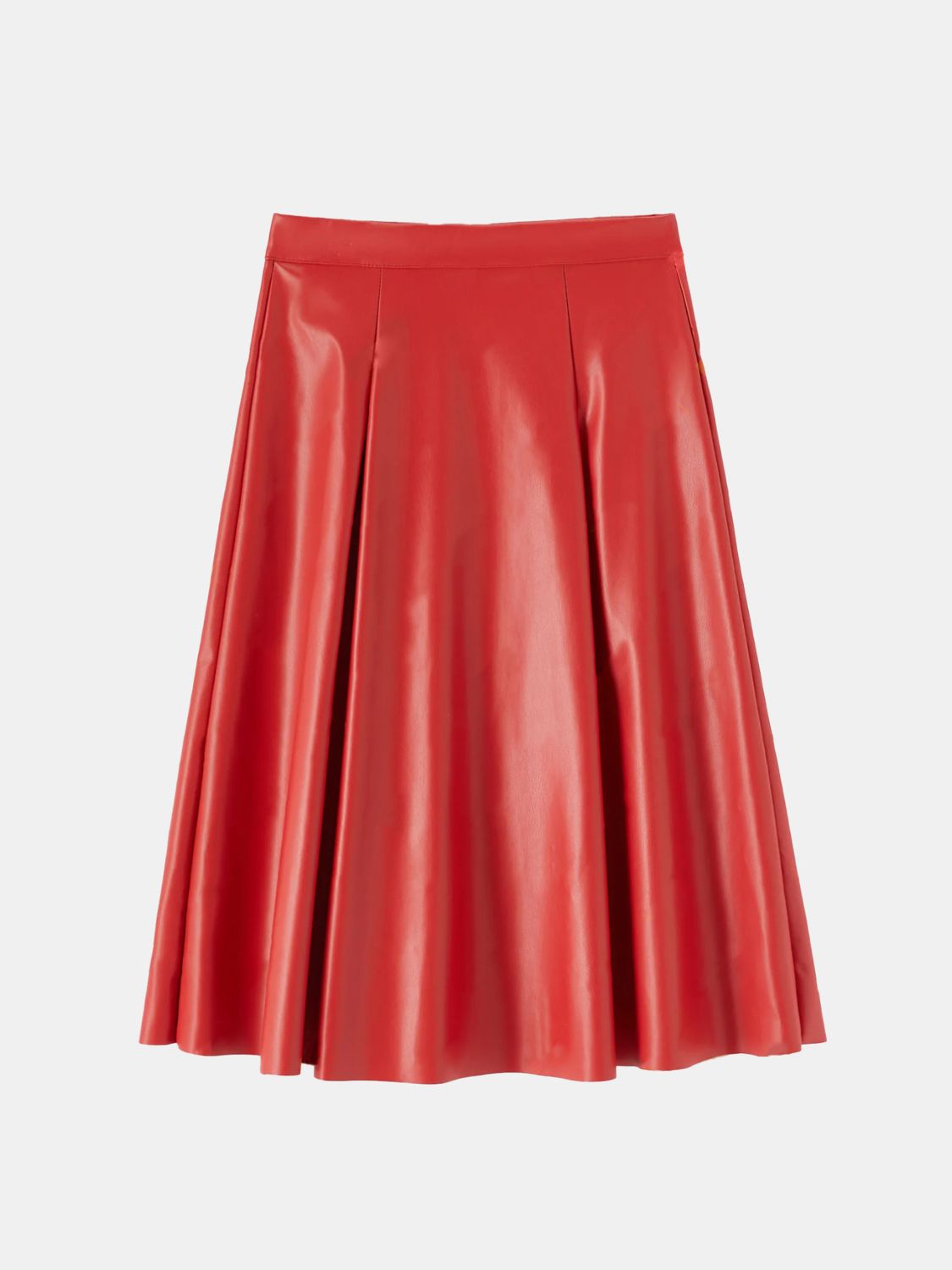 High Waist Skirt with Zipper - Flip Flop Dynasty