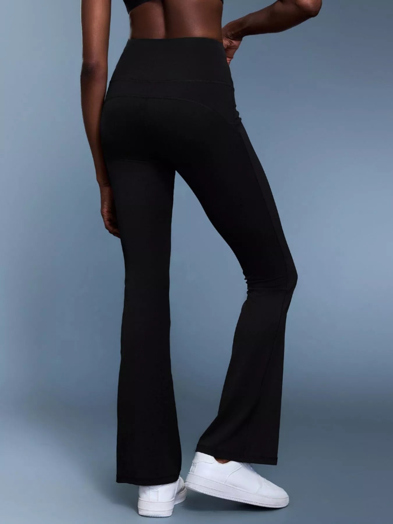 High - Waisted Flare Active Pants - Flip Flop Dynasty