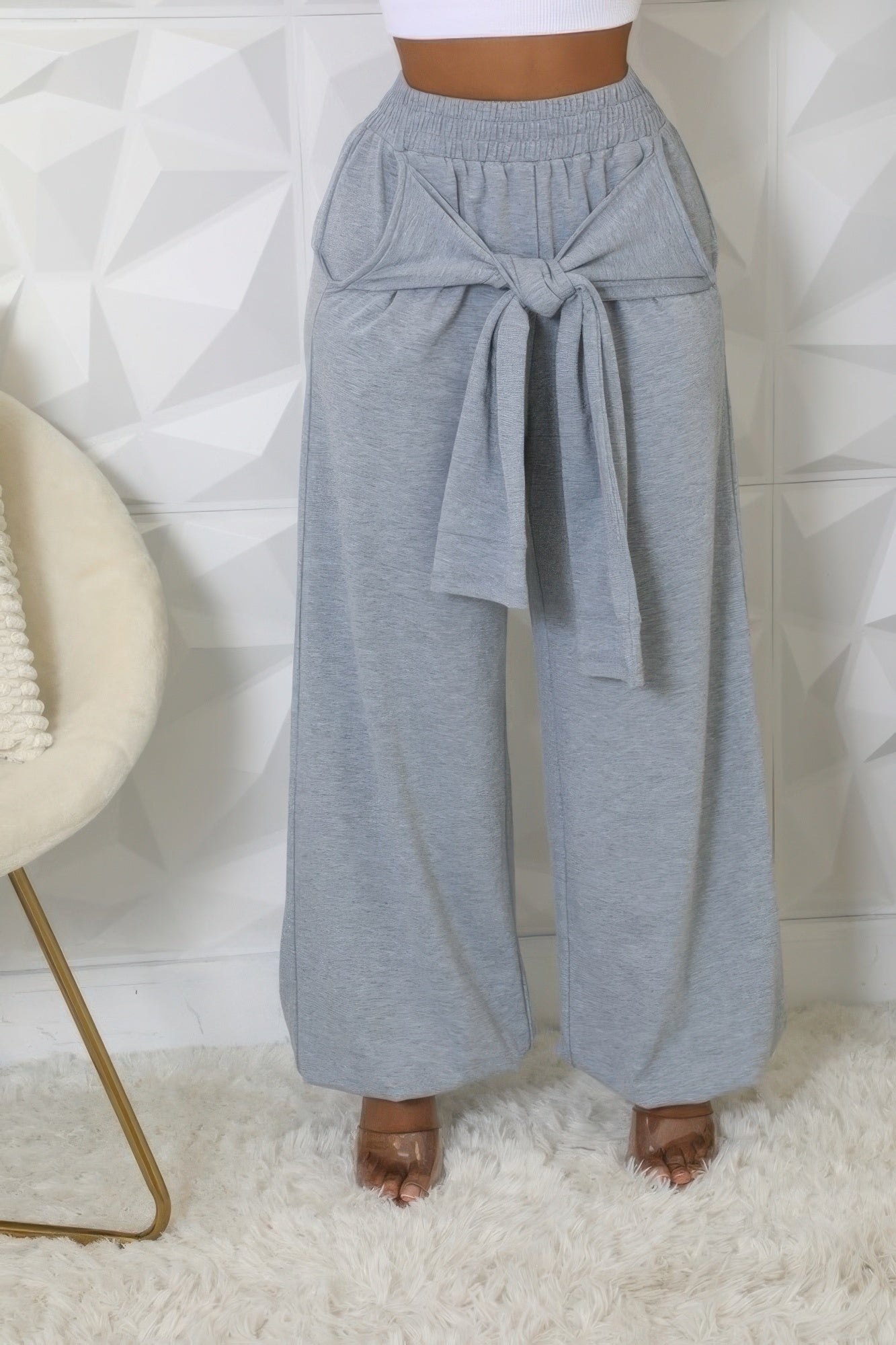 High - waisted Stretch Pants - Flip Flop Dynasty