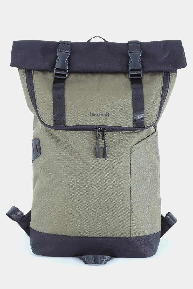 Himawari Contrast Waterproof Canvas Backpack Bag - Flip Flop Dynasty