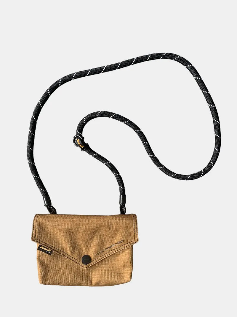 Himawari Solid Color Envelope Shape Crossbody Bag with Removable Strap - Flip Flop Dynasty