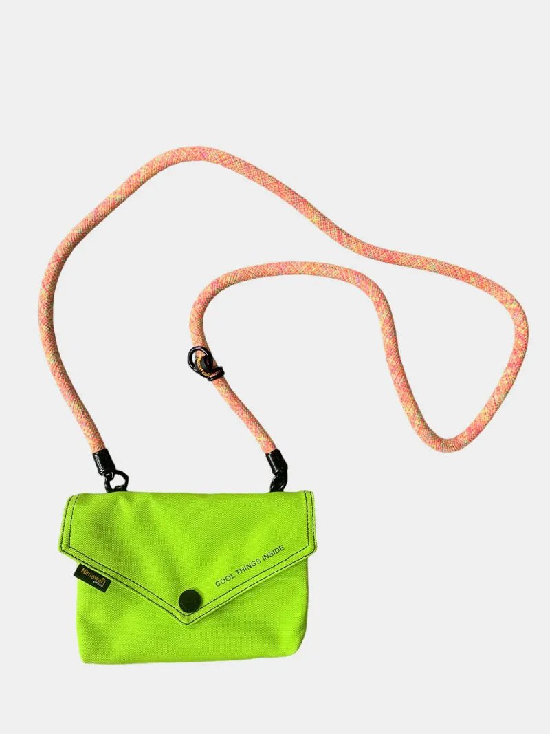 Himawari Solid Color Envelope Shape Crossbody Bag with Removable Strap - Flip Flop Dynasty