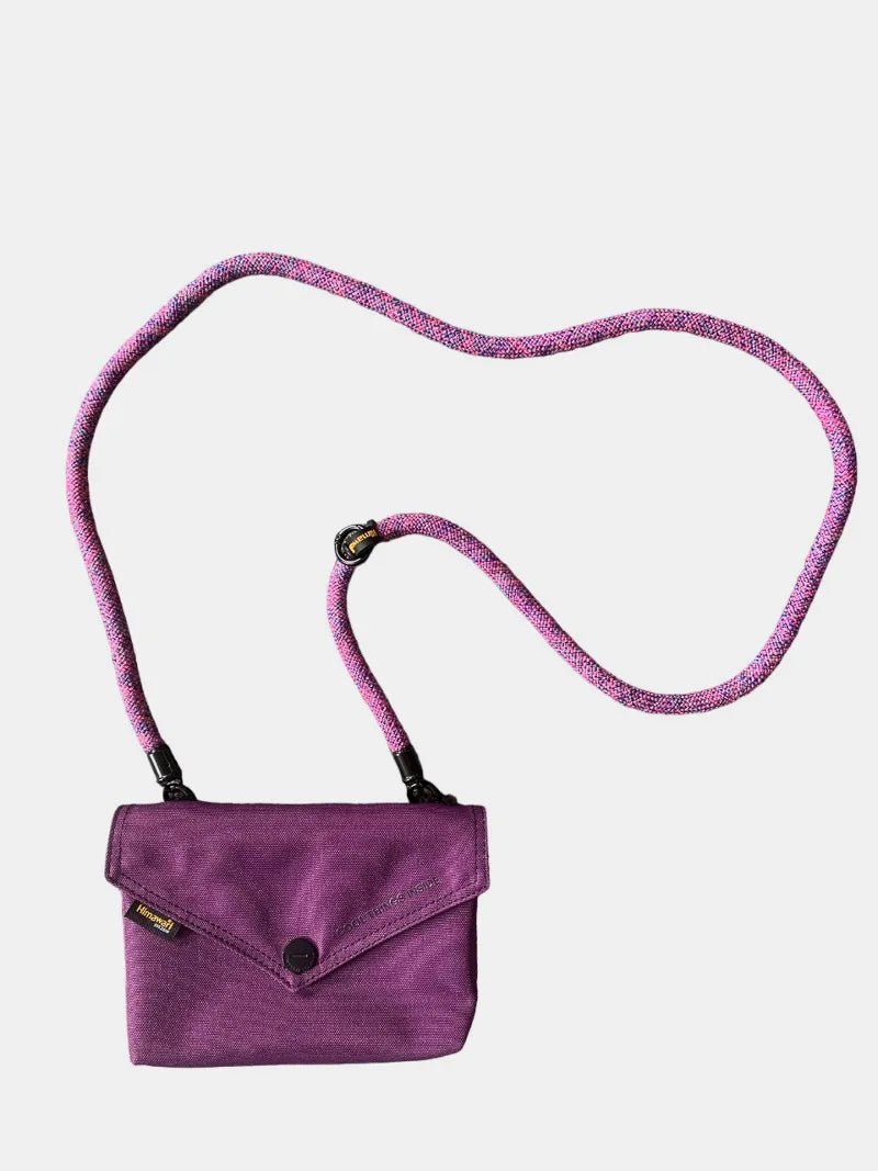 Himawari Solid Color Envelope Shape Crossbody Bag with Removable Strap - Flip Flop Dynasty