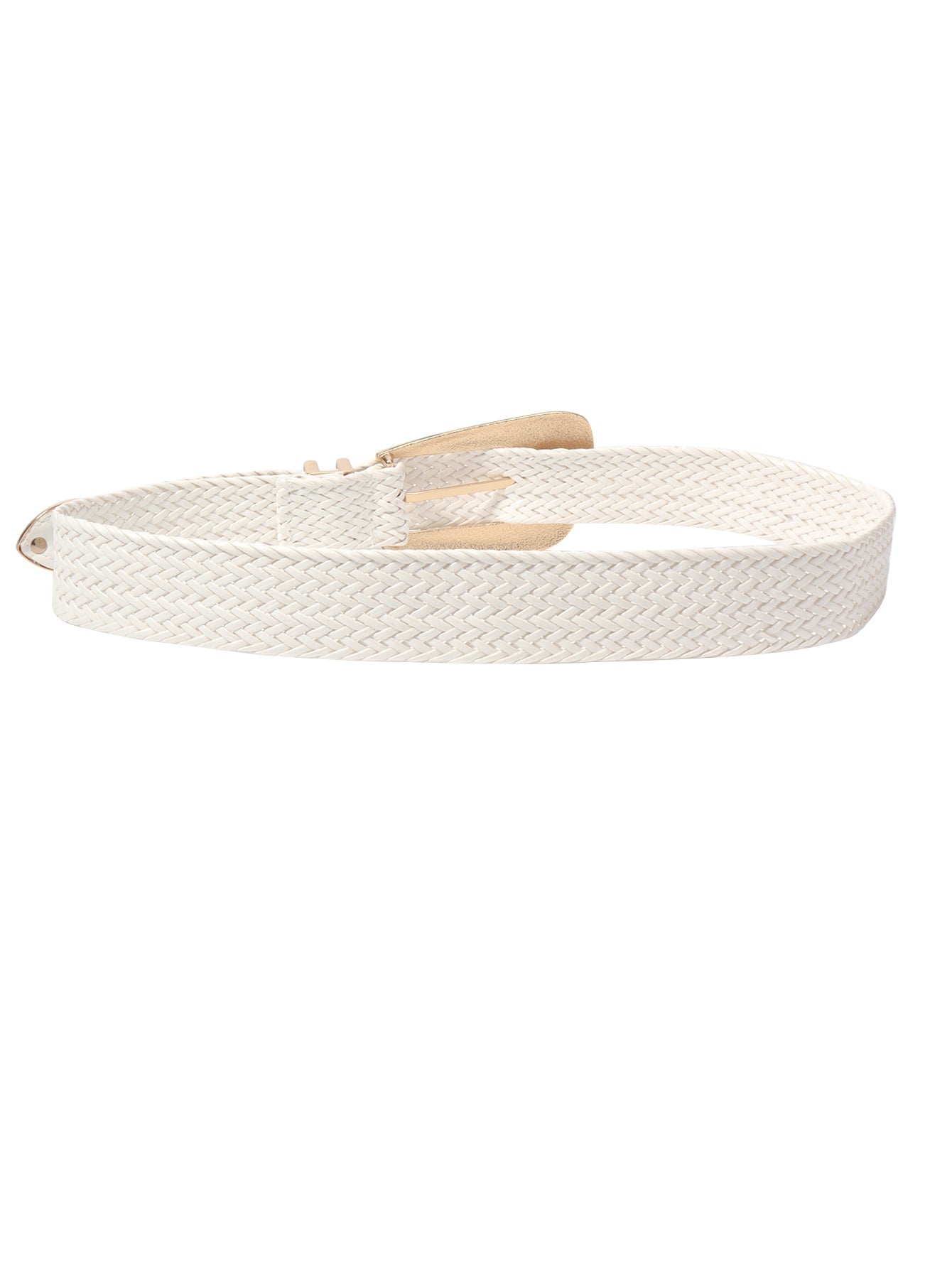 Irregular Buckle Braid Belt - Flip Flop Dynasty