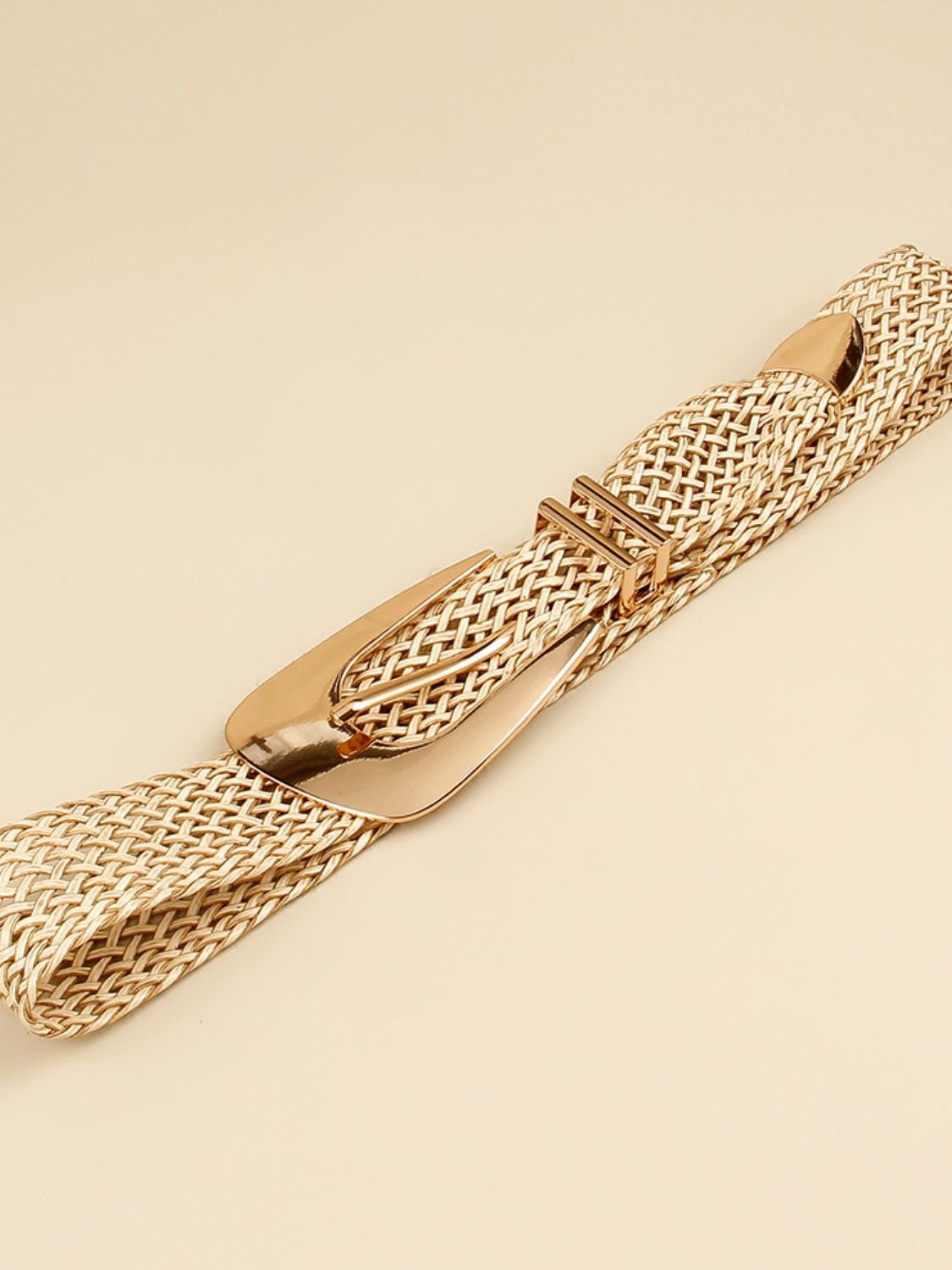 Irregular Buckle Braid Belt - Flip Flop Dynasty