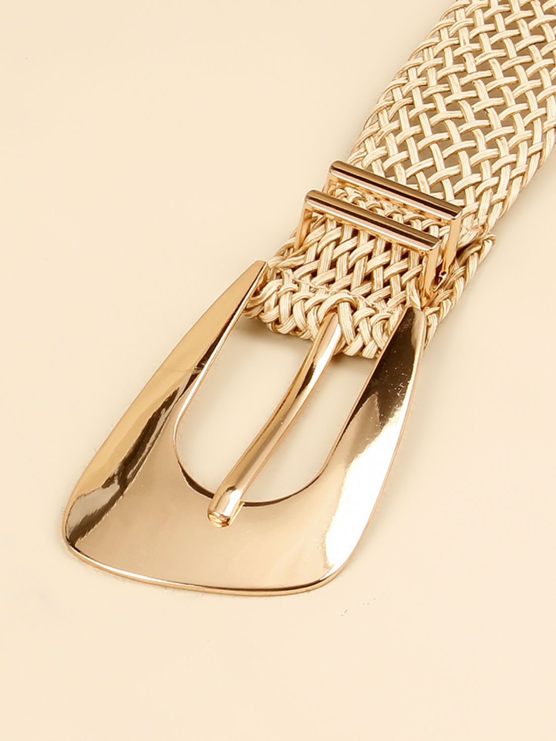 Irregular Buckle Braid Belt - Flip Flop Dynasty