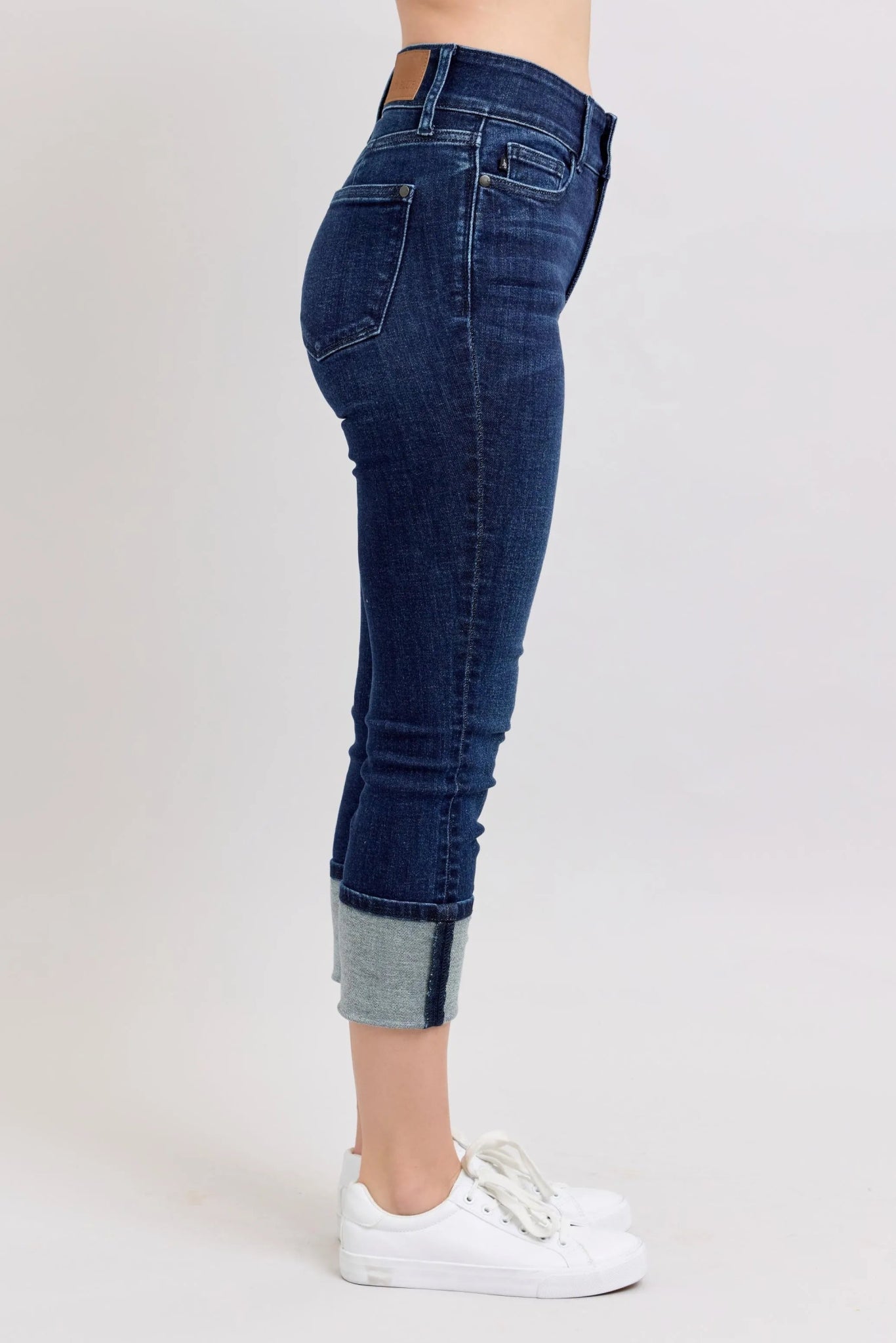 Judy Blue High - Waist Double Waist Band Skinny Jeans - Flip Flop Dynasty