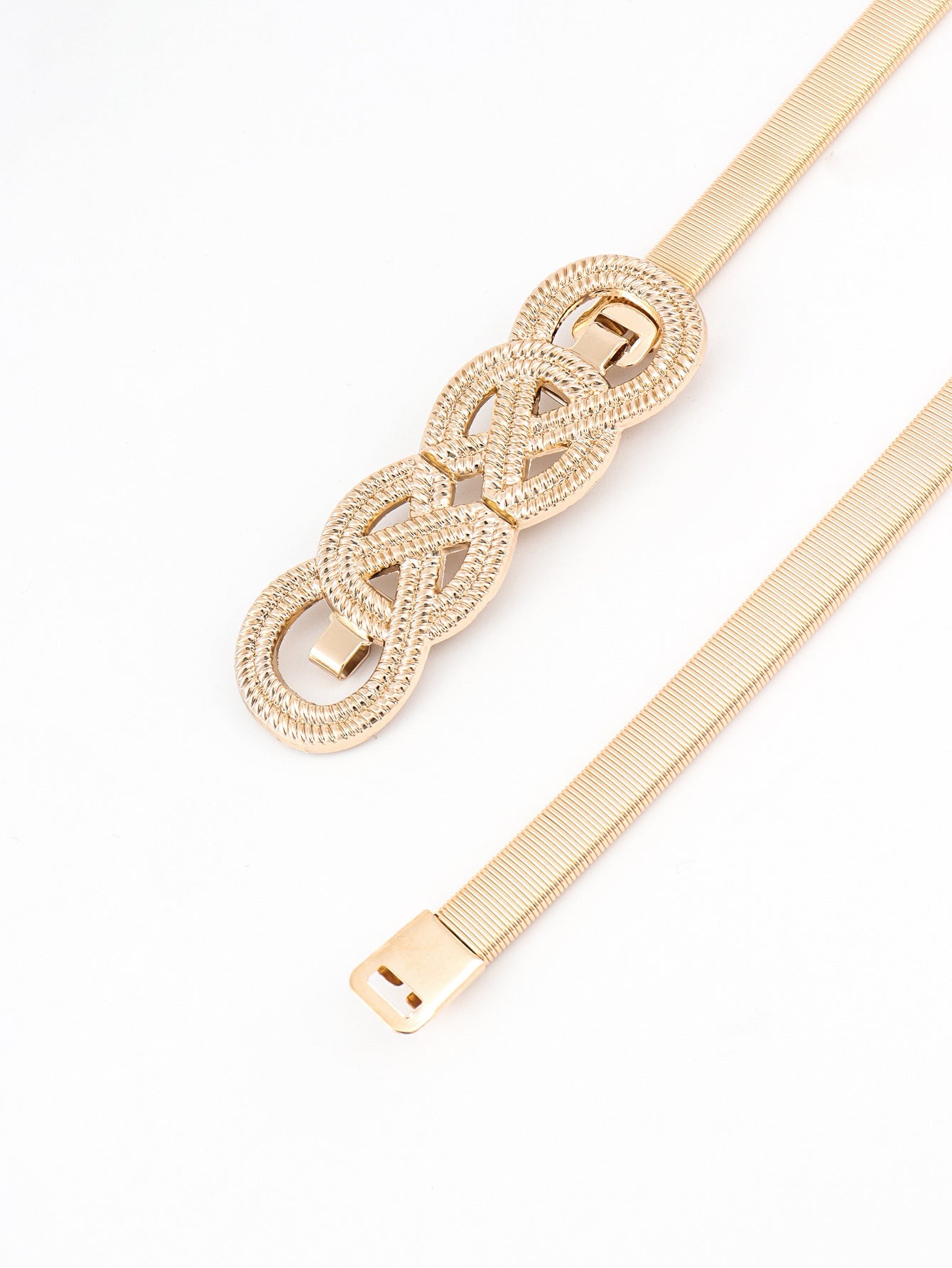 Knot Buckle Metal Belt - Flip Flop Dynasty