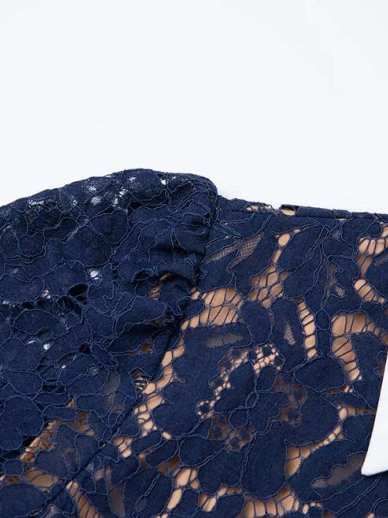 Lace Button-Down Midi Dress - Flip Flop Dynasty