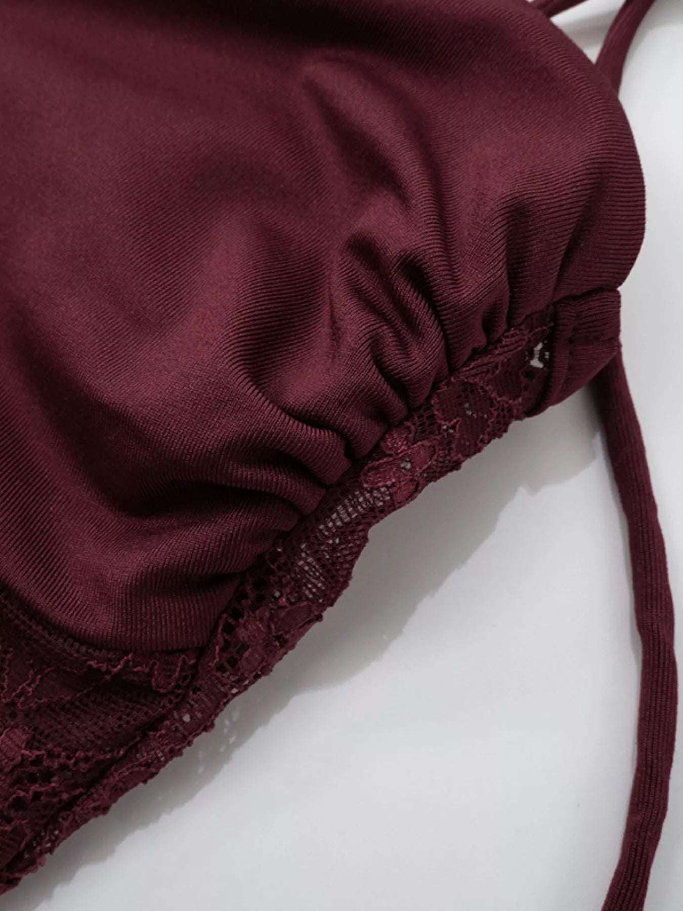 Lace Cutout Tie Shoulder Maxi Dress - Flip Flop Dynasty