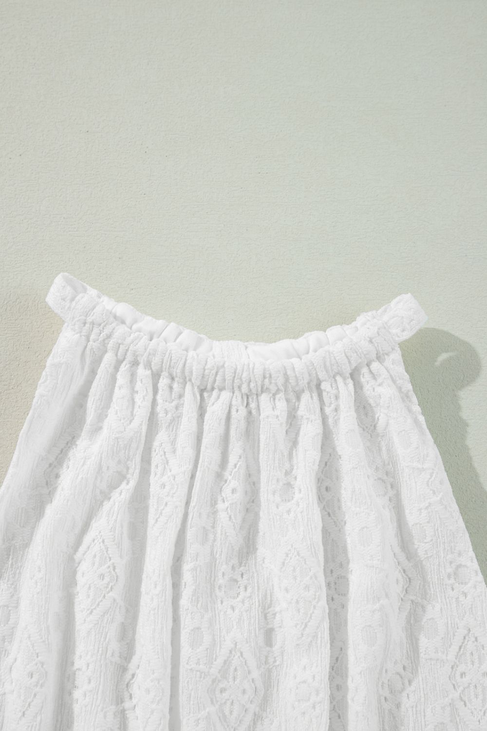 Lace Sleeveless Tied Waist Mini Dress - Flip Flop Dynasty