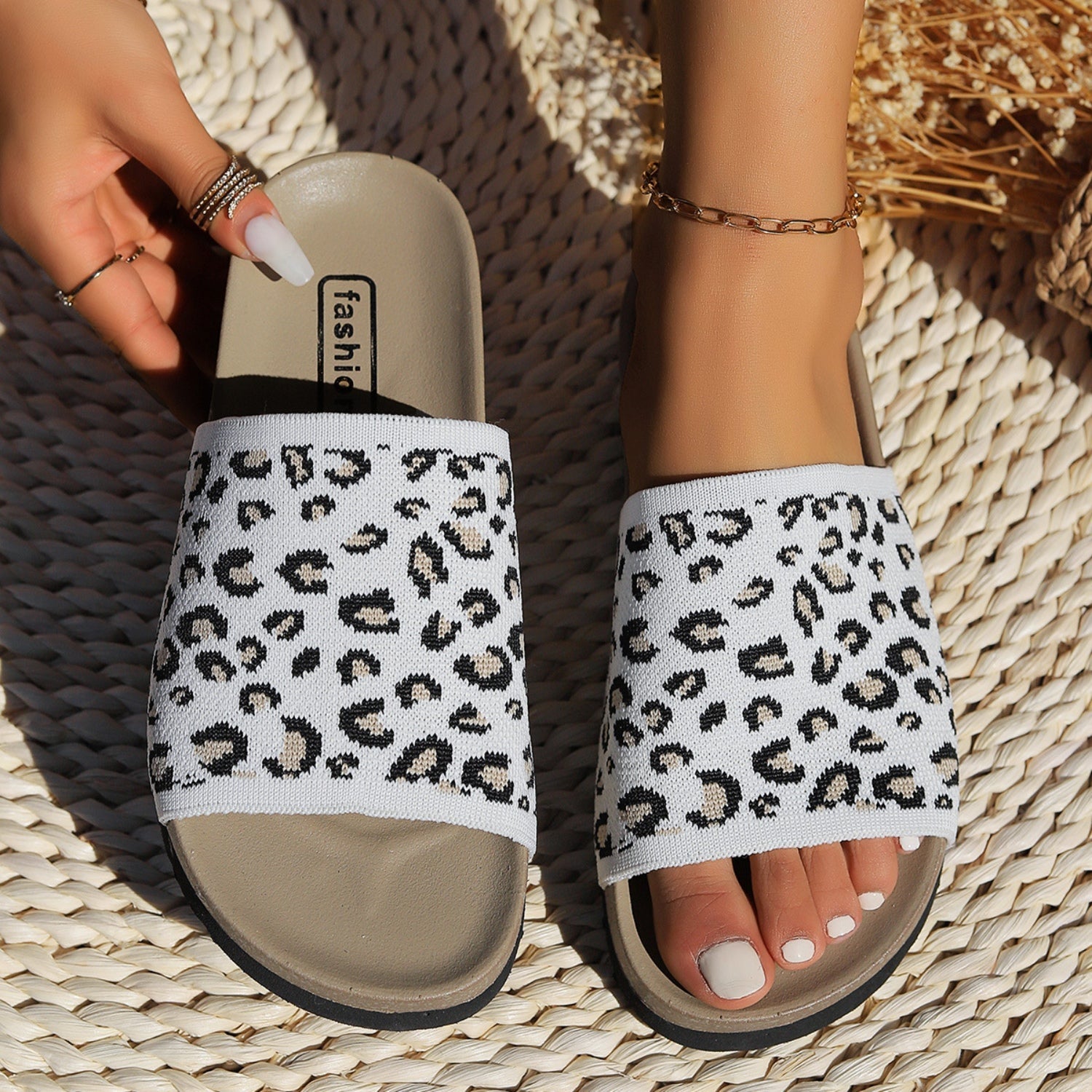 Leopard Open Toe Sandals - Flip Flop Dynasty