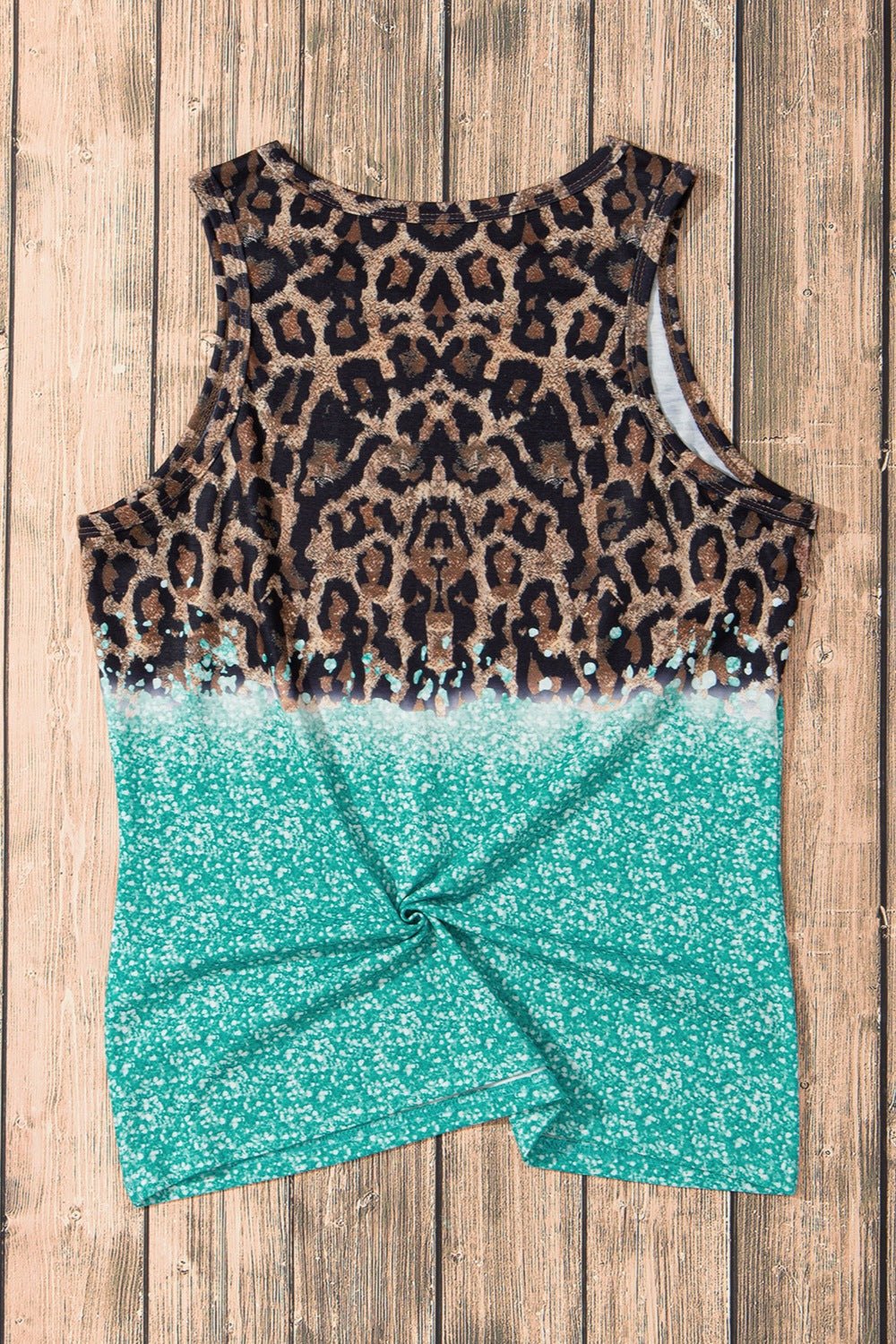 Leopard Round Neck Tank - Flip Flop Dynasty