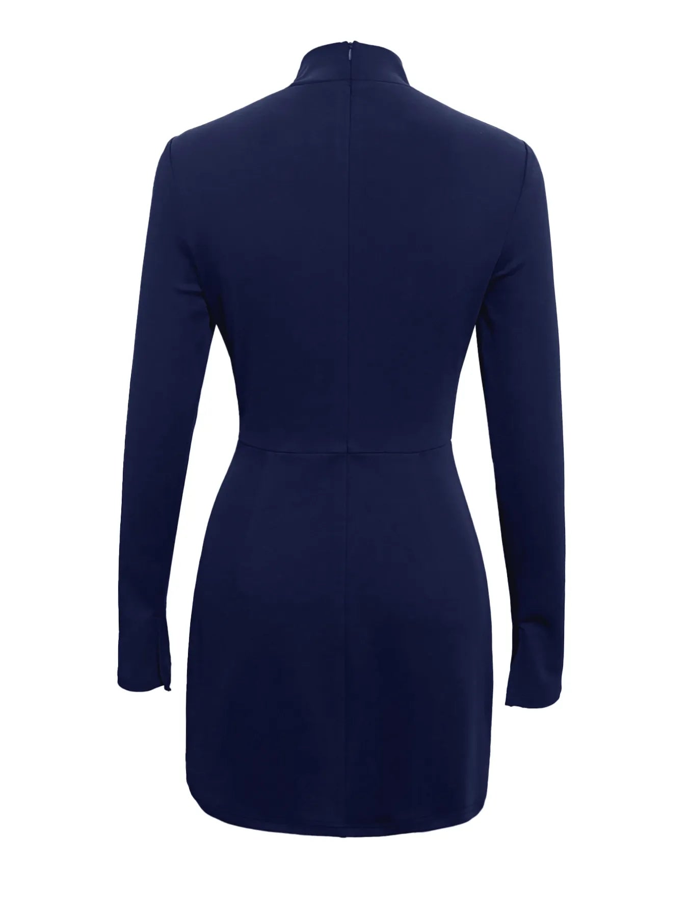 Long Sleeve Bodycon Mini Dress with Pockets - Flip Flop Dynasty