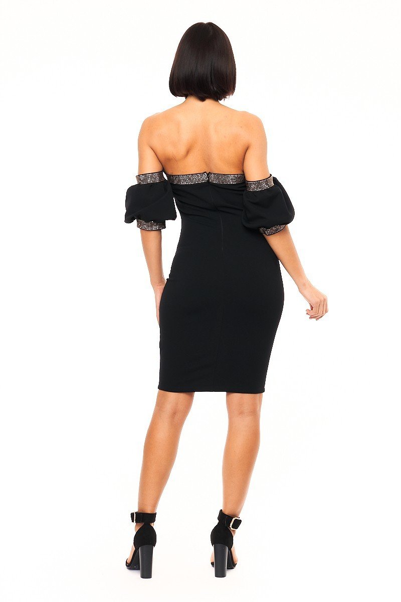 Long Sleeve Stripe Print Midi Dress - Flip Flop Dynasty
