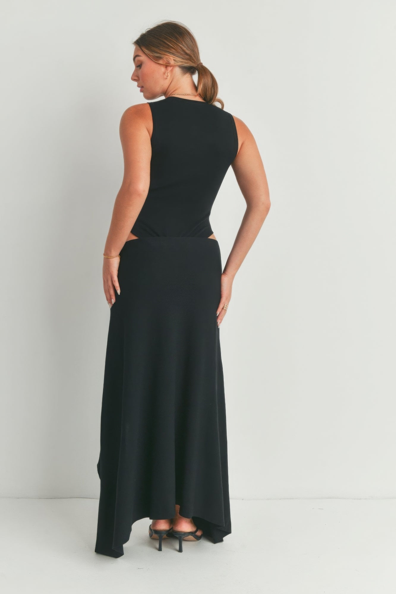 Maxi Dress With Slit - Flip Flop Dynasty