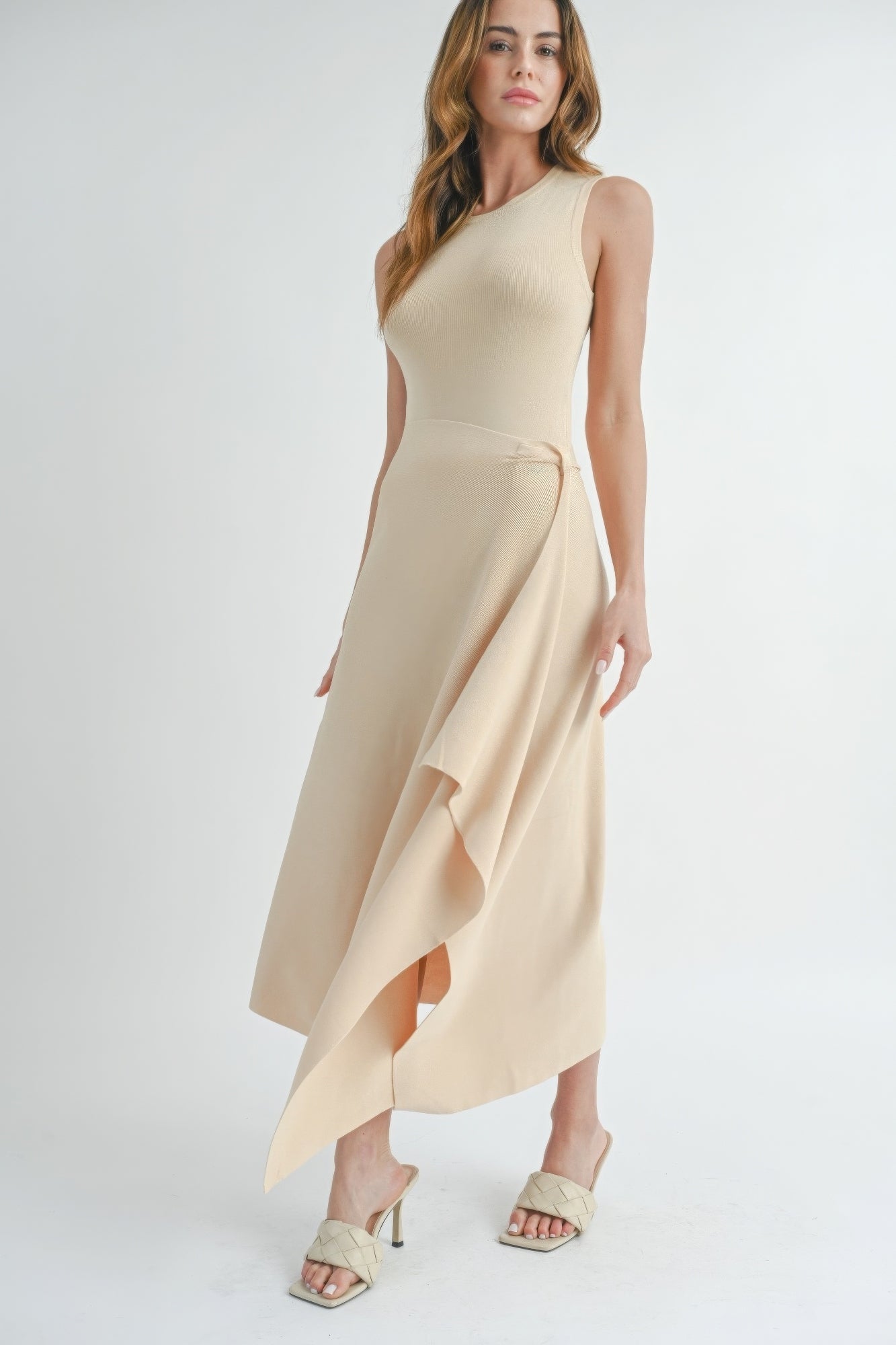 Maxi Dress With Slit - Flip Flop Dynasty